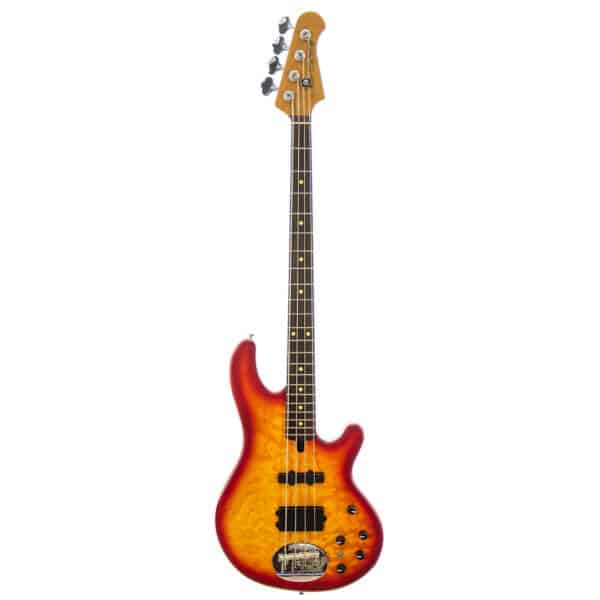 Lakland Skyline 44-02 Deluxe Cherry Burst Satin