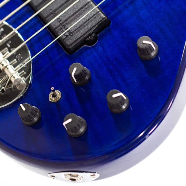 Lakland Skyline 55-02 Deluxe Transparent Blue - immagine 4