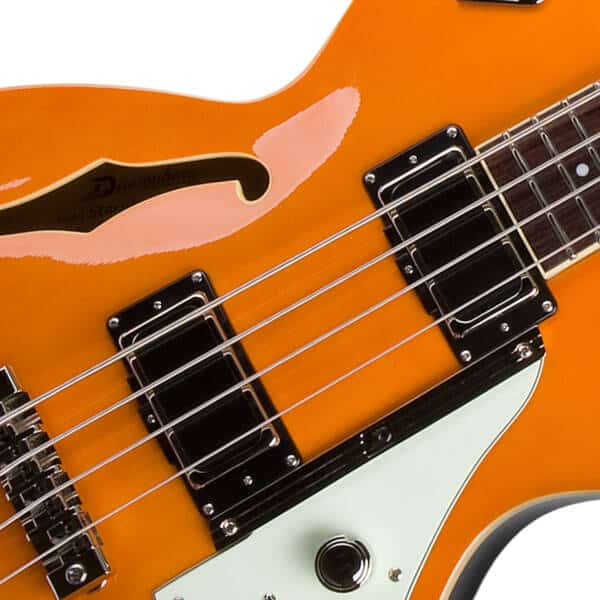 Duesenberg Starplayer Bass Vintage Orange - immagine 4