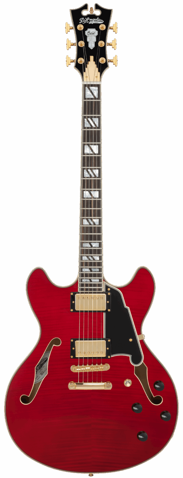 D'Angelico Excel DC Trans Cherry