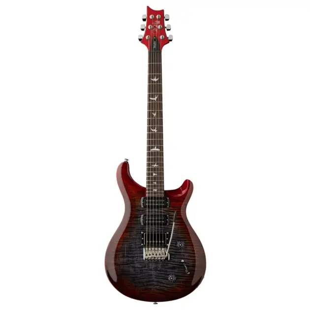 PRS SE Studio Charcoal Cherry Burst