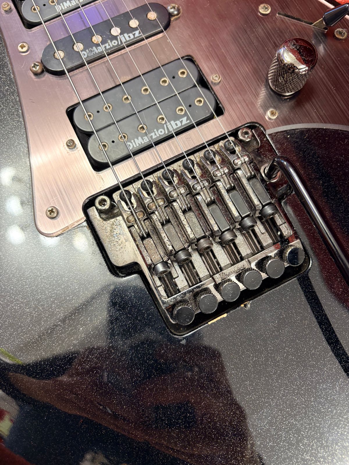 Ibanez RG2550 2006 - Galaxy Black (USATO) Ibanez RG2550 2006 - Galaxy Black (USATO) - immagine 8